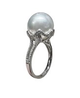 Ringe Crivelli Dame PERLA AUSTRALIA in Weißgold Perla 78058868 - 78058868